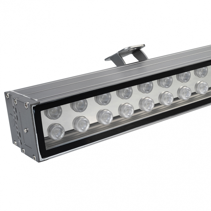 Светодиодный прожектор AR-LINE-1000XL-54W-24V RGB (Grey, 30 deg, DMX512), Arlight, 023638, изображение 1 Светодиодный прожектор AR-LINE-1000XL-54W-24V RGB (Grey, 30 deg, DMX512), Arlight, 023638, изображение 1