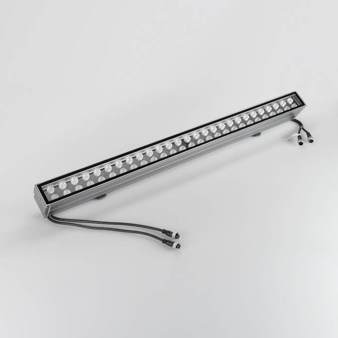 Светодиодный прожектор AR-LINE-1000XL-54W-24V RGB (Grey, 30 deg, DMX512), Arlight, 023638, изображение 3 Светодиодный прожектор AR-LINE-1000XL-54W-24V RGB (Grey, 30 deg, DMX512), Arlight, 023638, изображение 3
