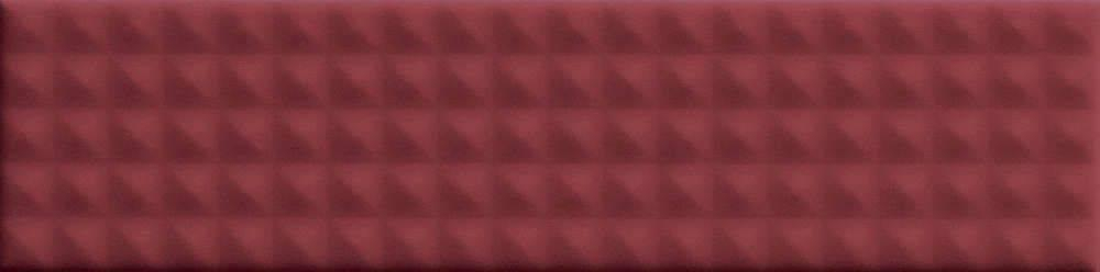 Настенная плитка 41zero42 Biscuit Stud Bordeaux 5x20 (кабанчик), 4101163
