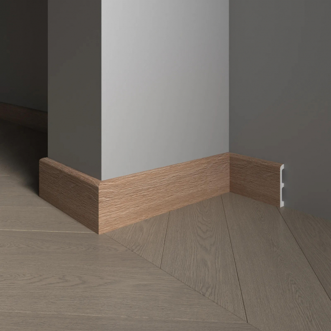 Плинтус Decor-Dizayn 706-90SH, 80x13x2400 мм Плинтус Decor-Dizayn 706-90SH, 80x13x2400 мм