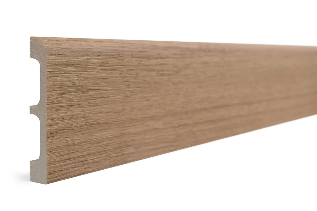 Плинтус Decor-Dizayn 706-90SH, 80x13x2400 мм Плинтус Decor-Dizayn 706-90SH, 80x13x2400 мм