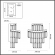 Бра E14 2*40W WAYTA HALL ODL24 605 ODEON LIGHT 5073/2W, схема товара Бра E14 2*40W WAYTA HALL ODL24 605 ODEON LIGHT 5073/2W, схема товара