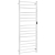 Полотенцесушитель электрический Bemeta 704151064 белый матовый 285W