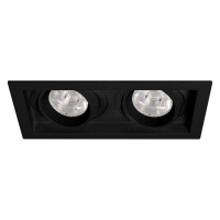 Светильник MS-VORTEX-BUILT-S210x117-2x20W Day4000 (BK-BK, 20 deg, 230V), Arlight, 058440