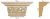 Капитель Decomaster D203-59, 220x113x70 мм