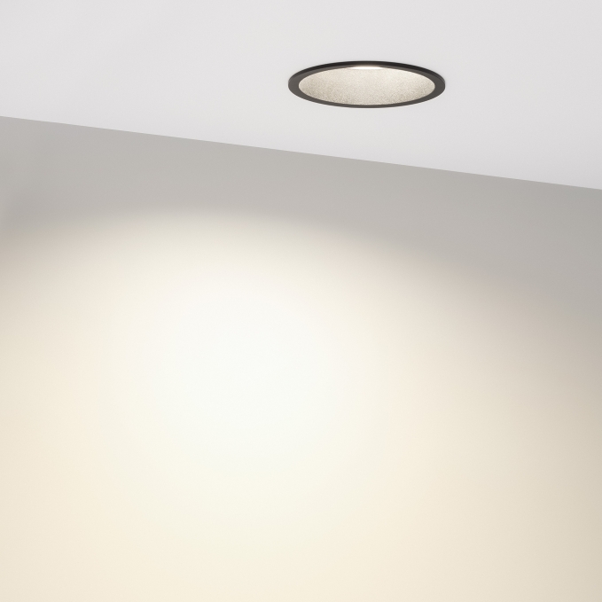 Светильник MS-BREEZE-BUILT-R82-9W Day4000 (BK, 80 deg, 230V), Arlight, 035610