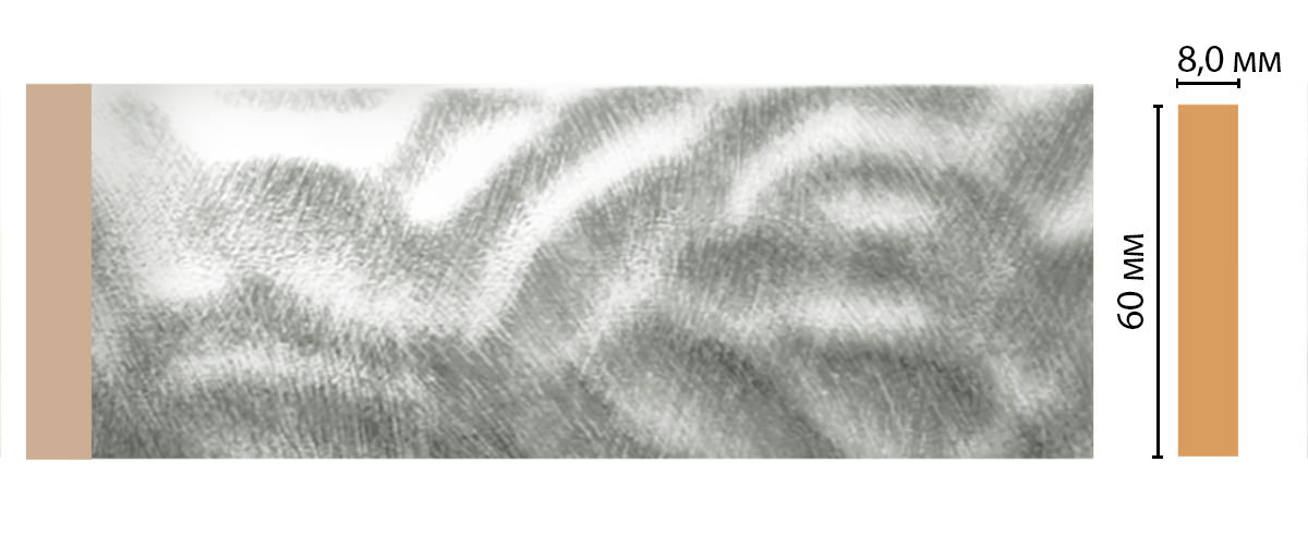 Молдинг Decomaster D040-375 ДМ, 60x8x2400 мм Молдинг Decomaster D040-375 ДМ, 60x8x2400 мм