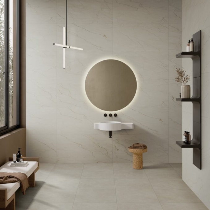 Керамогранит Vitra SilkMarble Марфим Кремовый Матовый R9 60x60, K947792R Керамогранит Vitra SilkMarble Марфим Кремовый Матовый R9 60x60, K947792R