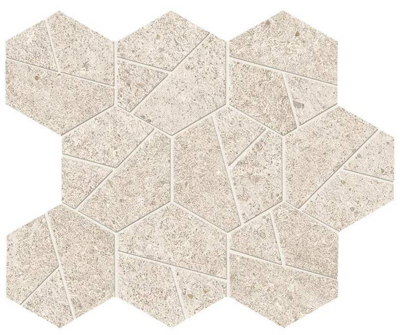 Мозаика Atlas Concorde Boost Stone White Mosaico 25x28.5, A67I Мозаика Atlas Concorde Boost Stone White Mosaico 25x28.5, A67I