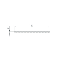 Полоса ARH-W50-2000 ANOD, Arlight, 022491