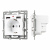 Механизм розетки с USB зарядкой SCT-MUAA-PL-WH (250V, 16A), Arlight, 043733