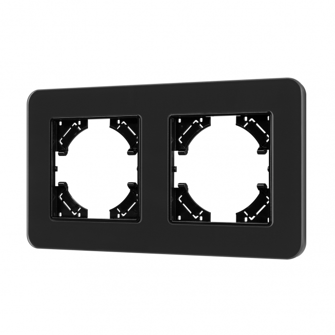 Рамка стеклянная FRM-OMALI-SFGS-2-BK, Arlight, 049709, изображение 1 Рамка стеклянная FRM-OMALI-SFGS-2-BK, Arlight, 049709, изображение 1