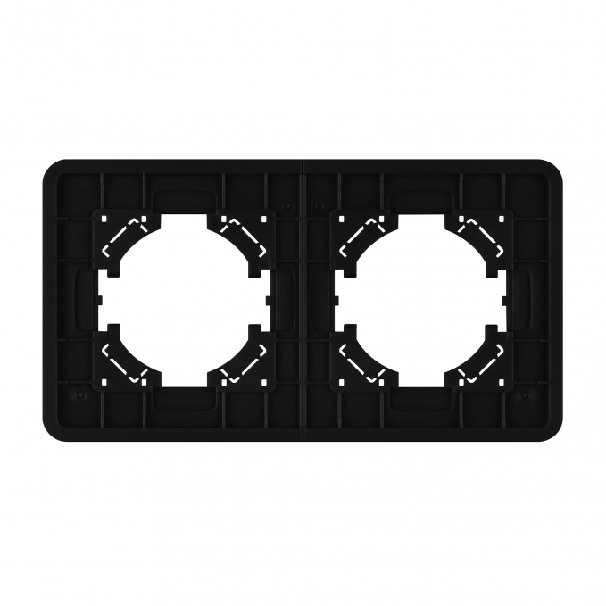 Рамка стеклянная FRM-OMALI-SFGS-2-BK, Arlight, 049709, изображение 4 Рамка стеклянная FRM-OMALI-SFGS-2-BK, Arlight, 049709, изображение 4