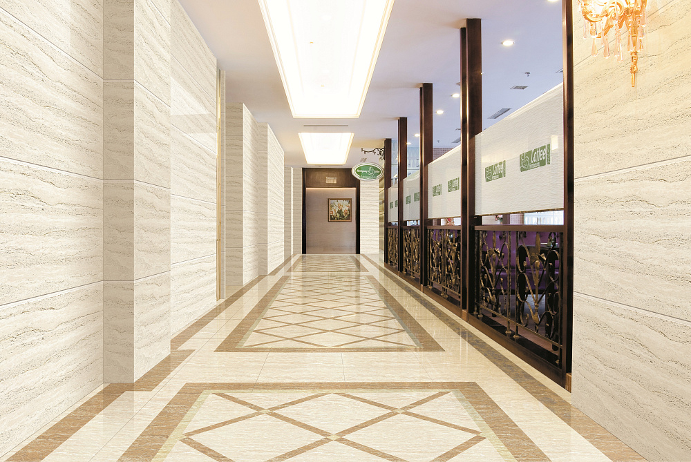 Керамогранит Basconi Home Travertine White Matt 60x120, BHT-1002 Керамогранит Basconi Home Travertine White Matt 60x120, BHT-1002