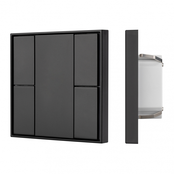 INTELLIGENT ARLIGHT Панель KNX-223-4-BLACK (BUS), Arlight, 028758, изображение 1 INTELLIGENT ARLIGHT Панель KNX-223-4-BLACK (BUS), Arlight, 028758, изображение 1