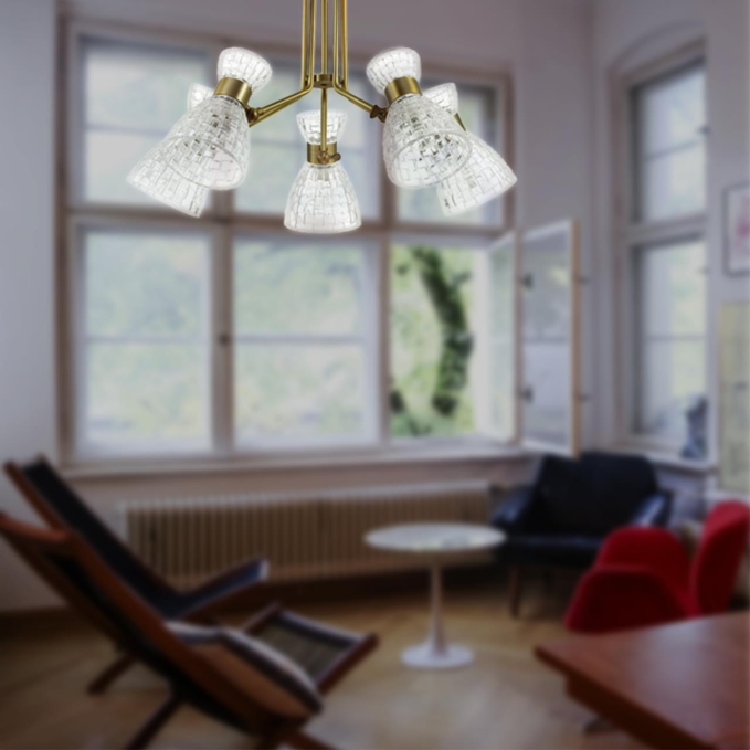 Люстра потолочная E14 5*40W 220V JACKIE COMFI LN26 110 LUMION 3704/5C, фото в интерьере 1 Люстра потолочная E14 5*40W 220V JACKIE COMFI LN26 110 LUMION 3704/5C, фото в интерьере 1