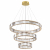 Люстра LED 88W 4000K 8800Лм VEKIA L-VISION ODL23 589 ODEON LIGHT, 5015/88L
