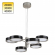 Люстра LED 99W 2000К/3000K/4000K Rivera L-VISION Люстра ODEON LIGHT 5451/99LB, изображение 1 Люстра LED 99W 2000К/3000K/4000K Rivera L-VISION Люстра ODEON LIGHT 5451/99LB, изображение 1