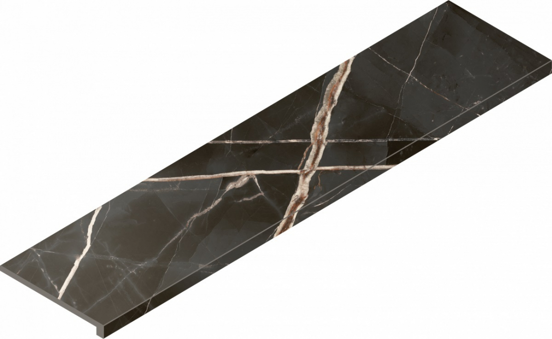 Ступень Italon Stellaris Absolut Black фронтальная 33x120, 620070002597 Ступень Italon Stellaris Absolut Black фронтальная 33x120, 620070002597