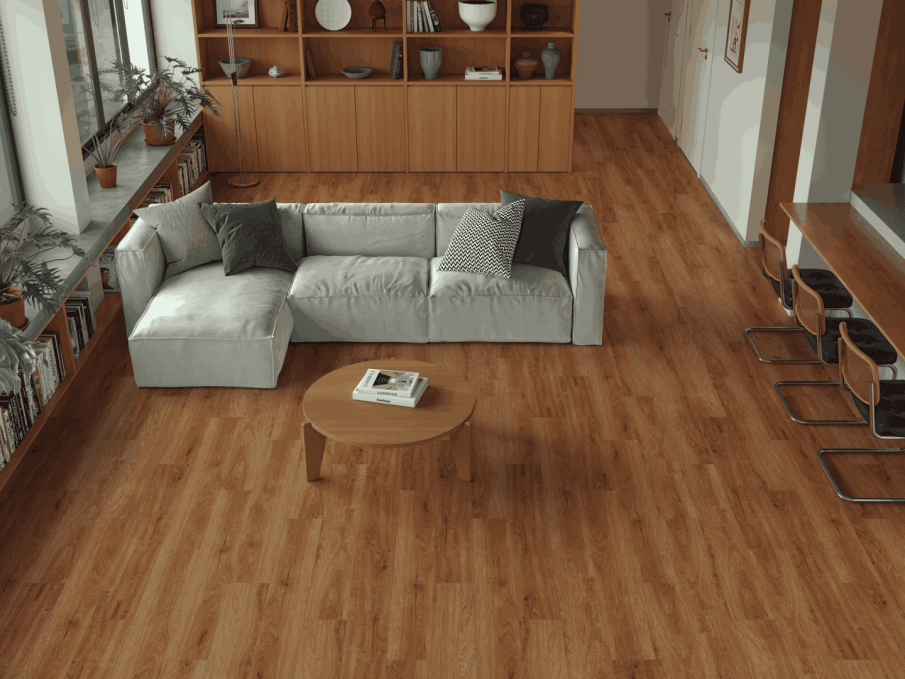 Каменный ламинат SPC Alpine Floor Titan Parquet Олимп, ЕСО 29-6
