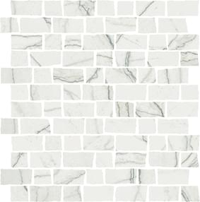 Мозаика Italon Charme Advance Platinum White Mosaico Raw 30x30, 620110000143 Мозаика Italon Charme Advance Platinum White Mosaico Raw 30x30, 620110000143