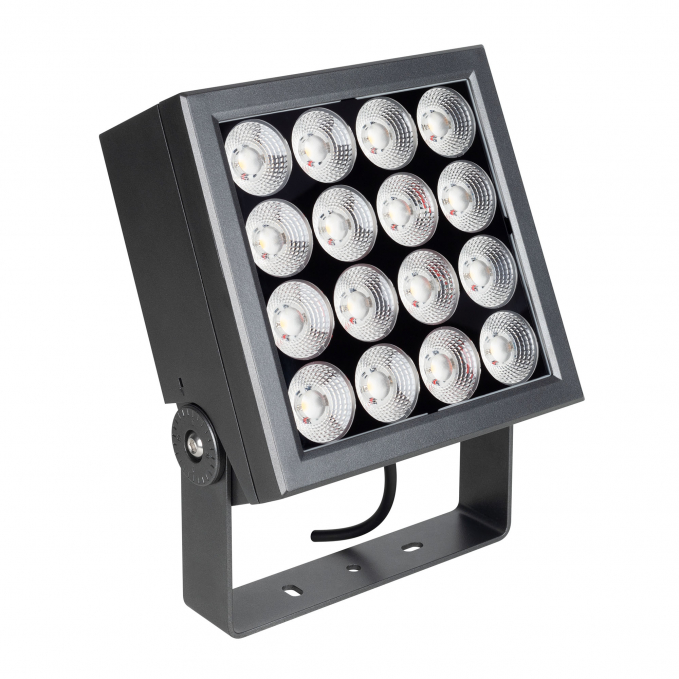 Светильник ALT-BLOCK-S220x220-50W Warm3000 (GR, 3 deg, 230V), Arlight, 054755, изображение 1