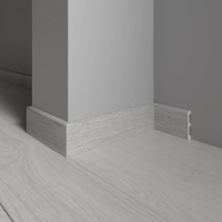 Плинтус Decor-Dizayn 706-89SH, 80x13x2400 мм