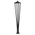 Уличный светильник IP65 LED 12W 4000K AC85-265V BEARITZ NATURE ODL24 000 ODEON LIGHT 6655/12GA