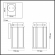 Уличный настенный светильник IP44 E27 100W 220V GINO NATURE ODL18 707 ODEON LIGHT 4048/1W, схема товара Уличный настенный светильник IP44 E27 100W 220V GINO NATURE ODL18 707 ODEON LIGHT 4048/1W, схема товара