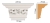 Капитель Decomaster D203-60, 220x113x70 мм
