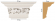 Капитель Decomaster D203-60, 220x113x70 мм Капитель Decomaster D203-60, 220x113x70 мм