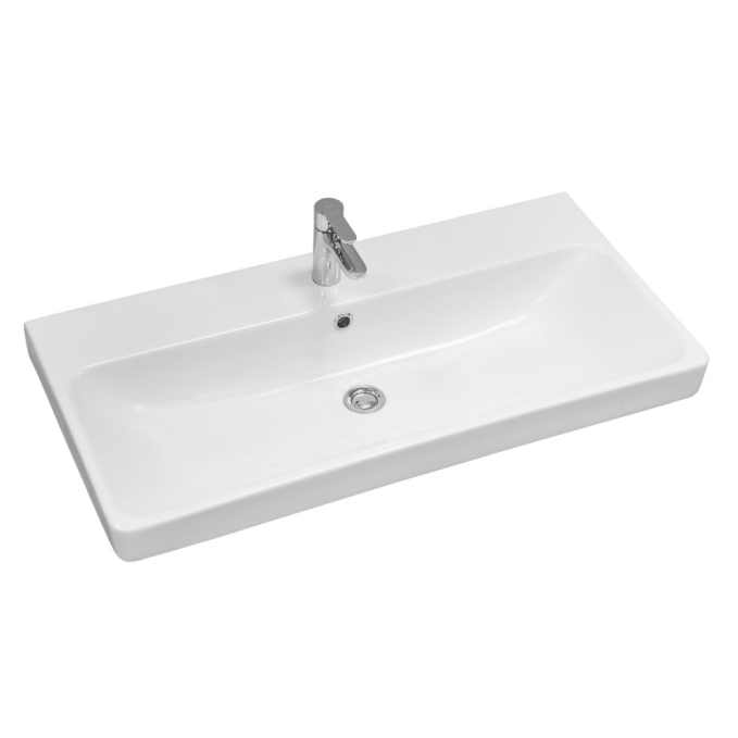Встраиваемая раковина Santek Адриана 1WH501629 90 см белая