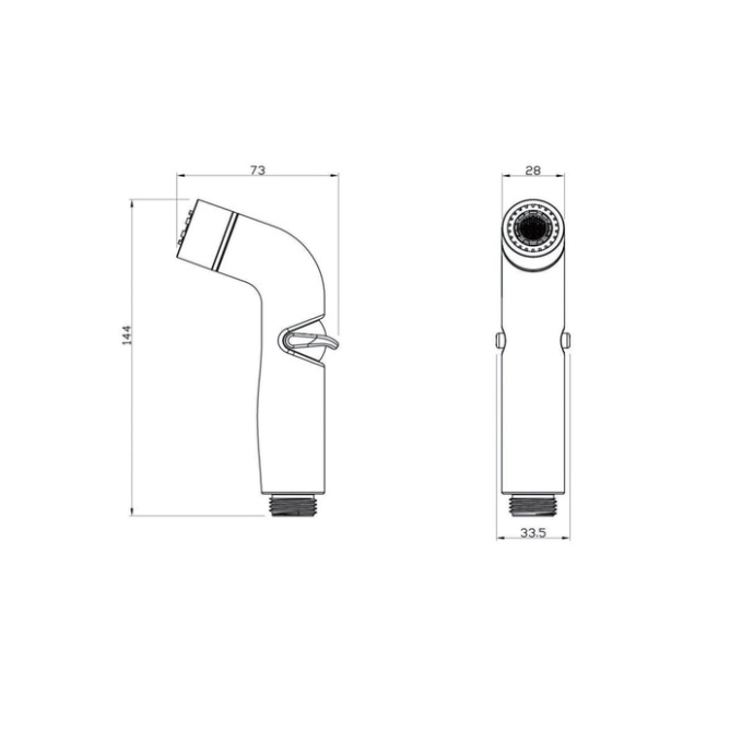 Гигиеническая лейка Iddis Optima Home 040SC2Fi20 Гигиеническая лейка Iddis Optima Home 040SC2Fi20