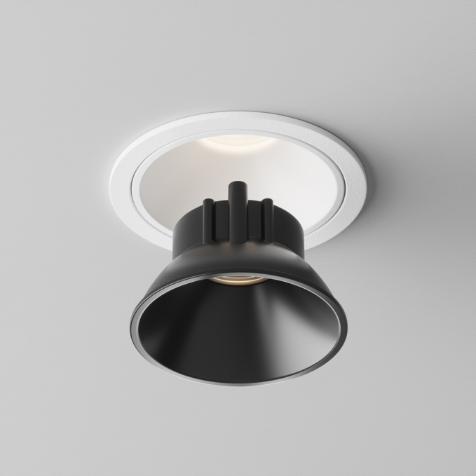 Декоративная черная рамка-отражатель для светильников серии Альфа / Alfa LED, Ring8-10W-RD-B, изображение 2 Декоративная черная рамка-отражатель для светильников серии Альфа / Alfa LED, Ring8-10W-RD-B, изображение 2
