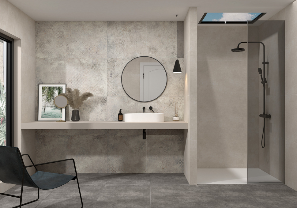 Керамогранит Staro Silk Atrium Grey 60x60