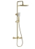 Душевая стойка со смесителем Wonzon & Woghand WW-AE33110-BG золото брашированная