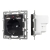 Механизм розетки с USB зарядкой SCT-MUAA-PL-BK (250V, 16A), Arlight, 043734