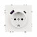 Механизм розетки с USB зарядкой SCT-NOBE-MUAC-SFPL-WH (230V, 16A), Arlight, 054284, изображение 2 Механизм розетки с USB зарядкой SCT-NOBE-MUAC-SFPL-WH (230V, 16A), Arlight, 054284, изображение 2