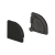 Заглушка SL-KANT-H16 ROUND BLACK глухая, Arlight, 037516