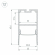 Профиль SL-COMFORT-3563-2000 ANOD, Arlight, 033277, изображение 3 Профиль SL-COMFORT-3563-2000 ANOD, Arlight, 033277, изображение 3