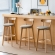 Стул барный Elevate Zenith, Hesby Import, HSBI_B016_wooden_greyf Стул барный Elevate Zenith, Hesby Import, HSBI_B016_wooden_greyf
