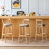 Стул барный Elevate Zenith, Hesby Import, HSBI_B016_wooden_greyf Стул барный Elevate Zenith, Hesby Import, HSBI_B016_wooden_greyf