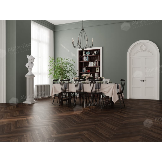 Ламинат Alpine Floor Herringbone 12 Дуб Абруццо, LF105-14