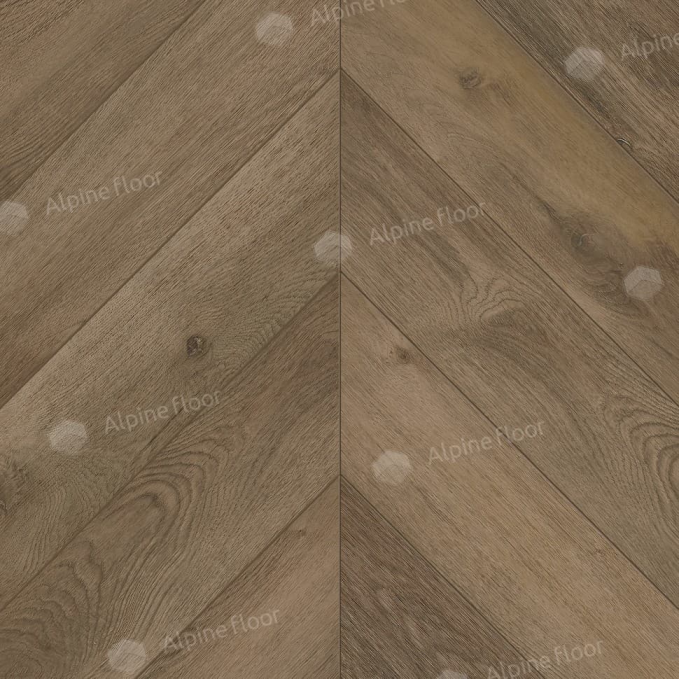 Каменный ламинат SPC Alpine Floor Chevron Alpine Дуб Насыщенный, ECO 18-4 MC Каменный ламинат SPC Alpine Floor Chevron Alpine Дуб Насыщенный, ECO 18-4 MC