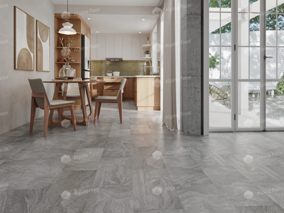 Кварцвиниловая плитка Alpine Floor Light Stone Хэмпшир, ECO-15-11