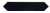 Настенная плитка Equipe Arrow Black 5x25, 25836