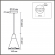 Подвес E27 60W 220V EOLIANA SUSPENTIONI LN26 326 LUMION 8351/1B, схема товара Подвес E27 60W 220V EOLIANA SUSPENTIONI LN26 326 LUMION 8351/1B, схема товара