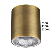 Светильник IP20 LED 12W 840Лм 3000K/4000K/6000K 36° 220-240V BRIM HIGHTECH ODL26 325 ODEON LIGHT 7137/12CL