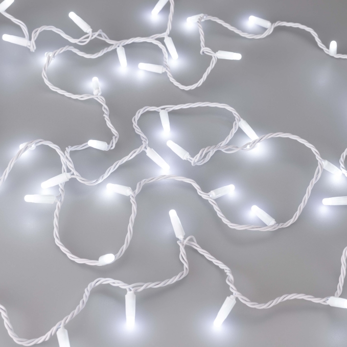 Светодиодная гирлянда ARD-STRING-CLASSIC-10000-WHITE-100LED-MILK-STD White (230V, 7W), Arlight, 031202, изображение 2 Светодиодная гирлянда ARD-STRING-CLASSIC-10000-WHITE-100LED-MILK-STD White (230V, 7W), Arlight, 031202, изображение 2