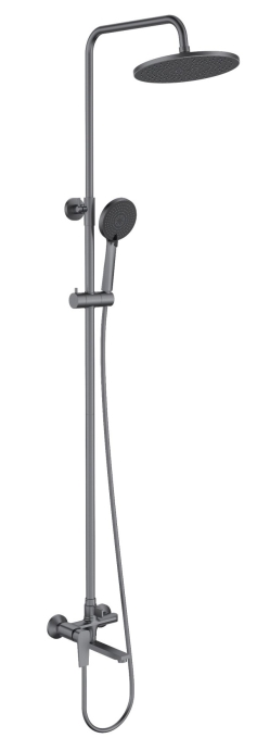 Душевая стойка Esko Budapest ST260BTGM графит со смесителем Душевая стойка Esko Budapest ST260BTGM графит со смесителем